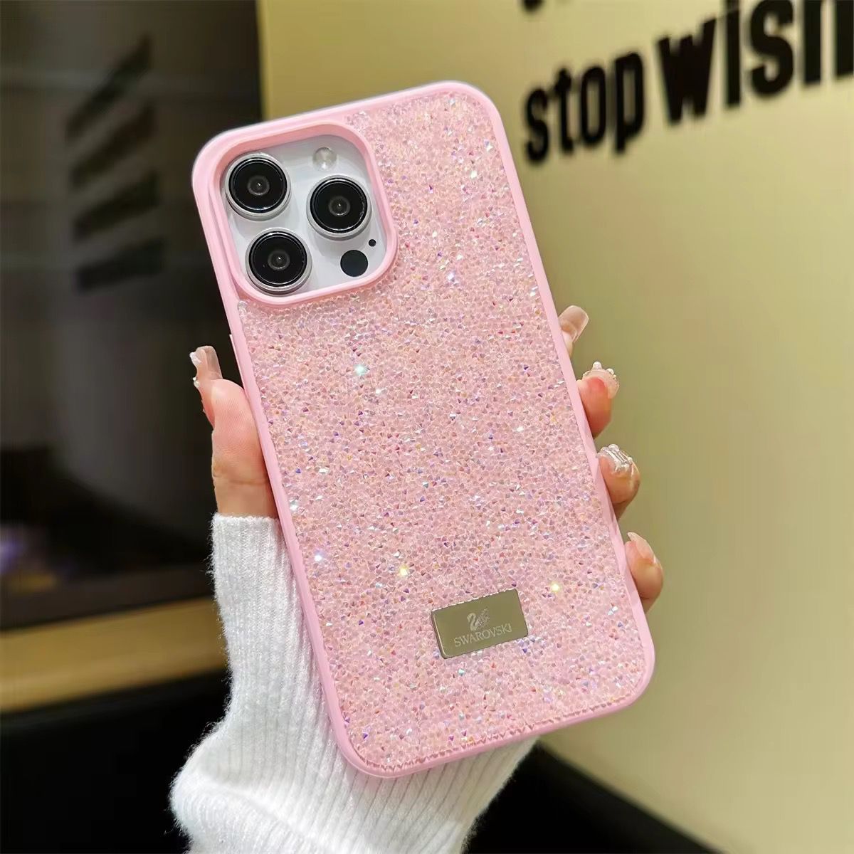 Glitter Bling iPhone Case | Luxury Crystal Sparkle Cover for iPhone 13/14/15/16/17 Series