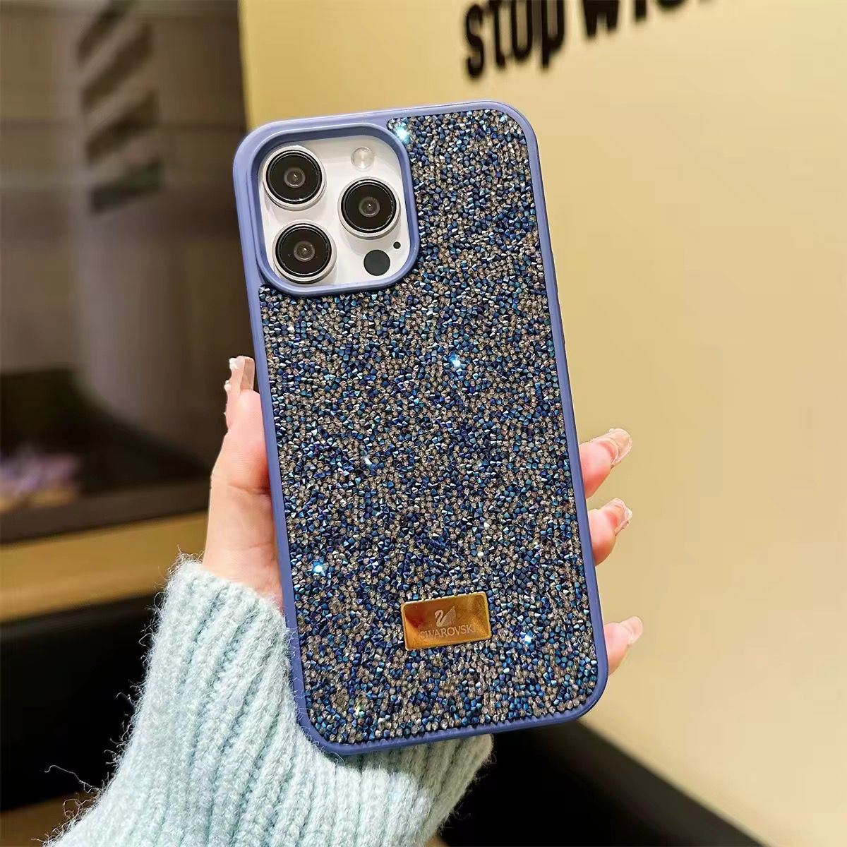 Glitter Bling iPhone Case | Luxury Crystal Sparkle Cover for iPhone 13/14/15/16/17 Series